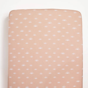 2 Pack Organic Cot Fitted Sheet - Bohemian Bliss