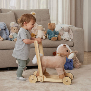 Jiggle & Giggle Children's Plush Horse Walker