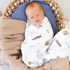 Set Sail Organic Cotton Muslin Snuggle Hunny Baby Wrap