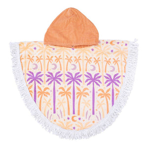 Kids Shaped Poncho - Luna Tree Children's Hooded Beach Towel