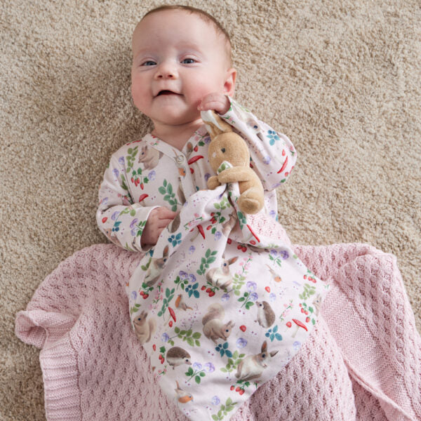 Enchanted Baby Romper and Bunny Comforter Gift Set