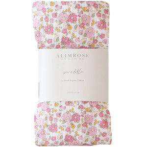 Muslin Swaddle Rose Garden Baby Wrap