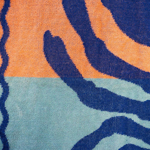 Jacquard Beach Towel - Lobster
