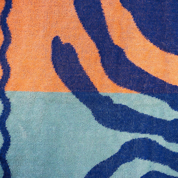 Jacquard Beach Towel - Lobster