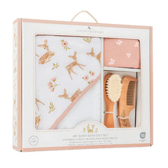 4 piece Baby Bath Gift Set Sophia's Gardens Fawn