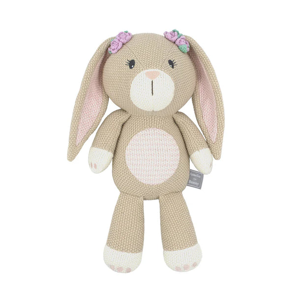Living Textiles Amelia the Bunny Knitted Soft Toy Animal Doll