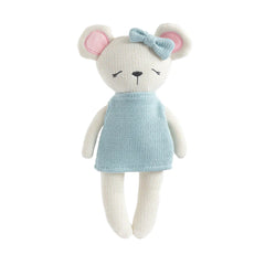Living Textiles Molly the Mouse Knitted Soft Toy Animal Doll
