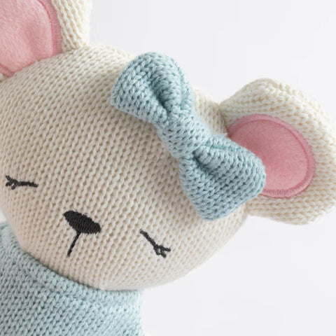 Living Textiles Molly the Mouse Knitted Soft Toy Animal Doll