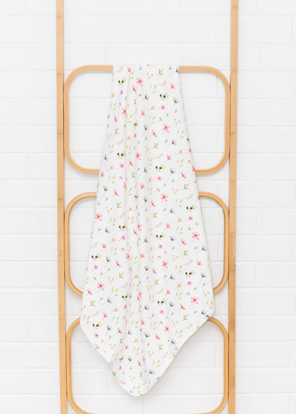 Fleur Organic Cotton Newborn Baby Swaddle Wrap