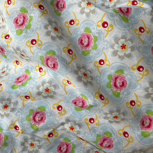 Stella Floral Fitted Cot Sheet