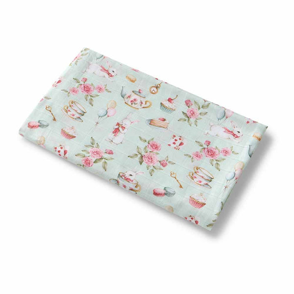 White Rabbit Snuggle Hunny Organic Cotton Muslin Baby Wrap