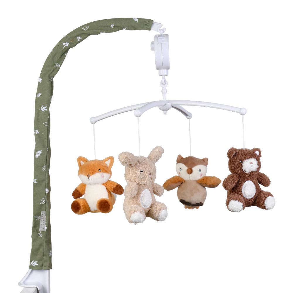 Baby Nursery Musical Mobile - Living Textiles Fox & Friends