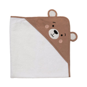 Hooded Baby Towel - Cuddly Bear