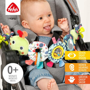 Fehn Pram Chain Caterpillar Baby multi-activity toy