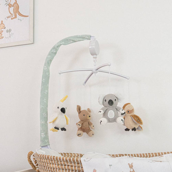 Musical Mobile - Australiana themed Baby Nursery Decor