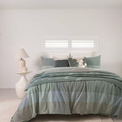 Sullivan Large Check Quilt Cover Set