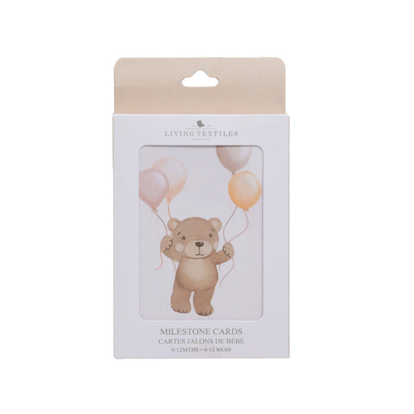 Milestone Cards - Cuddly Bear