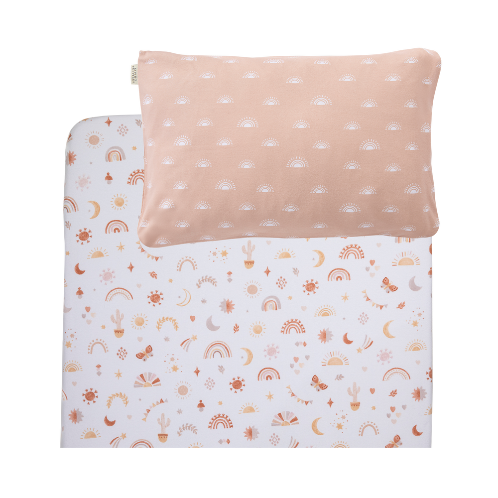Port-a-Cot Sheet & Pillow Case Set - Bohemian Bliss