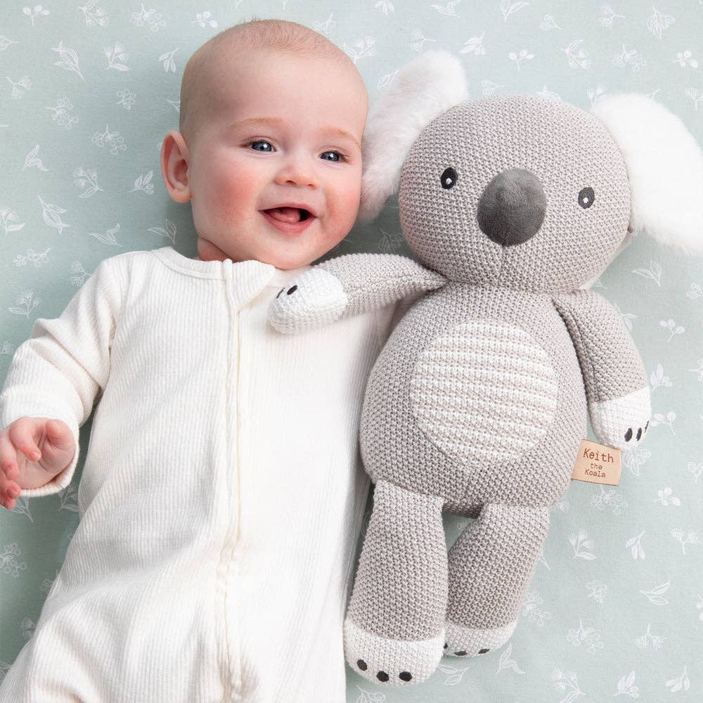 Knitted Toy - Keith the Koala Baby Children's doll.