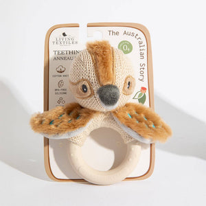 Baby Ring Rattle - Kookaburra