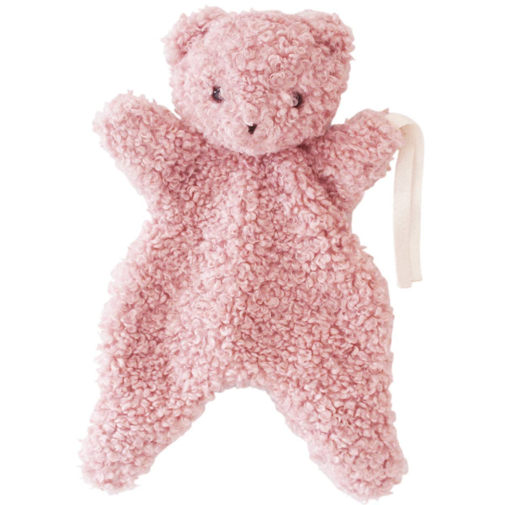 Charlie Bear Paci Comforter Petal Pink Teddy Bear Soother