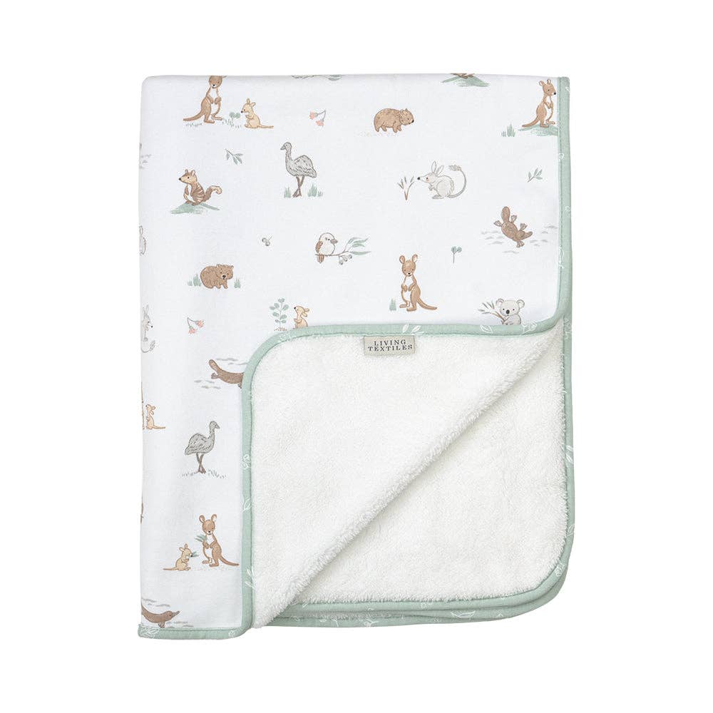 Sherpa Baby Blanket - Australiana