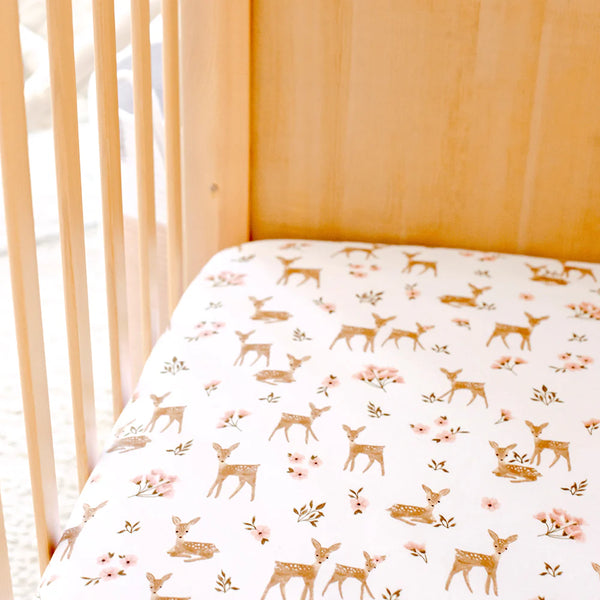 2 pack Sophia's Garden Jersey Cotton Cot Fitted Sheets Set