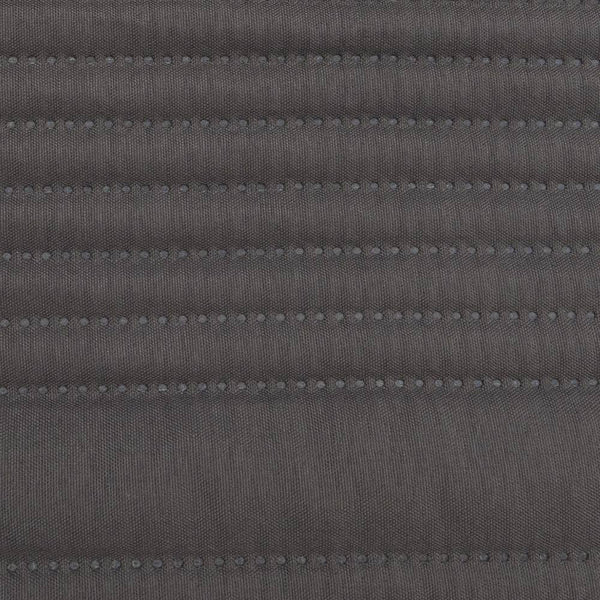 Flinders Embossed Coverlet Set - Charcoal Bed Cover