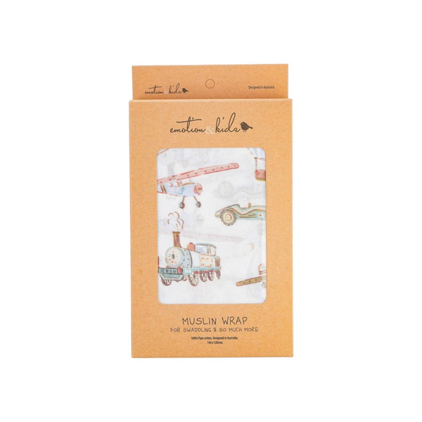 Vintage Transport Muslin Wrap