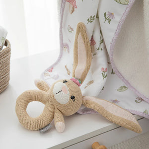 Jersey Sherpa Pram Blanket Whimsical Wonderland Living Textiles Baby Blanket