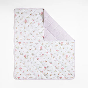 Whimsical Wonderland Cot Comforter Nursery Quilt Living Textiles Baby Blanket Play Mat