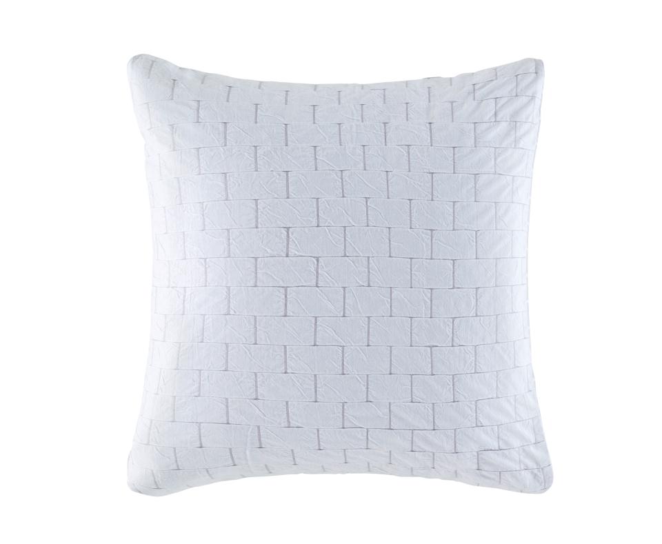 KAS Fletcher Grey White Textured Quilt Cover Set