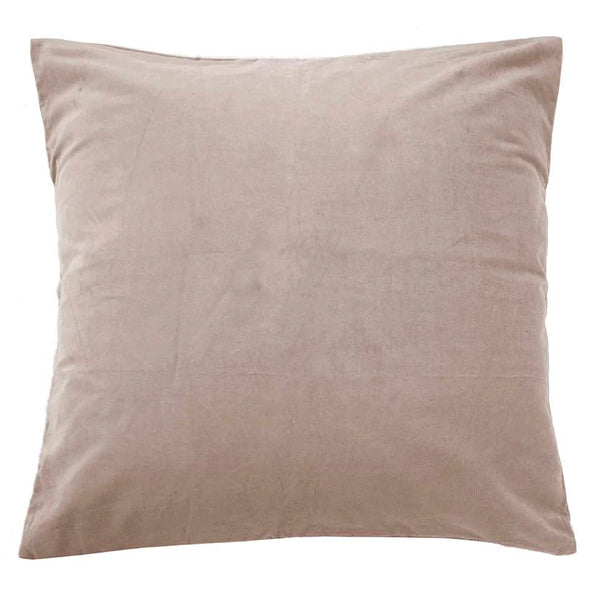 Champagne Velvet European Pillow Case