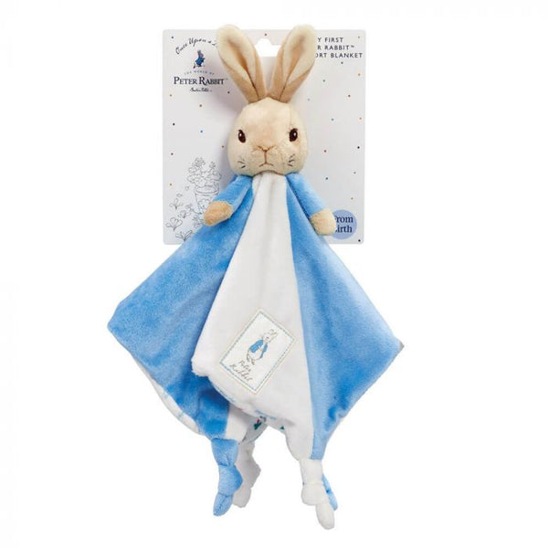 My First Beatrix Potter Peter Rabbit Baby Soother Comfort Blanket