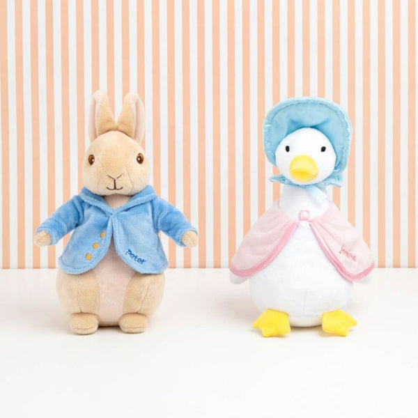 Jemima Puddle Duck Silky Beanbag Soft Baby Toy