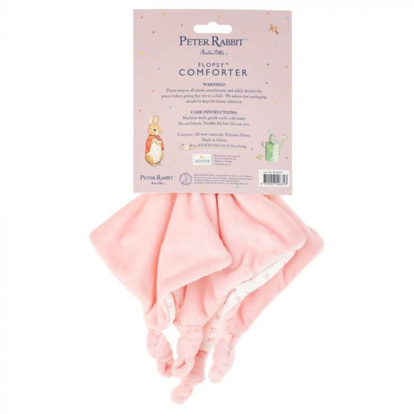 Beatrix Potter Pink Flopsy Baby Soother Comfort Blanket