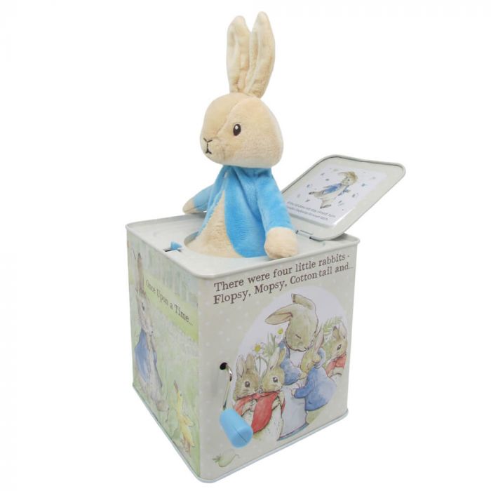Peter Rabbit Beatrix Potter Jack In The Box Baby Toy