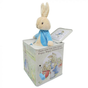 Peter Rabbit Beatrix Potter Jack In The Box Baby Toy