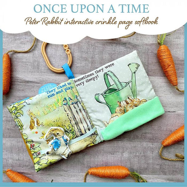 Peter Rabbit Once Upon A Time Soft Baby Book