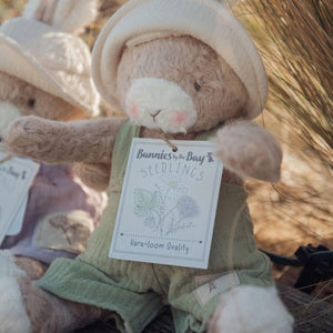 Bramble Bunny Seedlings 40th Anniversary Soft Toy Baby Shower Gift Idea.