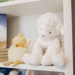 Kiddo Lamb White Soft Plush Toy Newborn Gift Idea