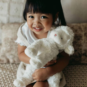 Kiddo Lamb White Soft Plush Toy Newborn Gift Idea