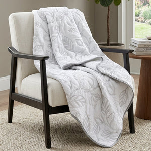 Botanical Leaves Classic Quilts Quilted Cotton Throw Rug