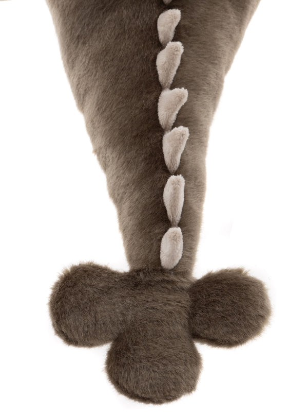 Clubs Bearhouse By Charlie Bears Plush Grey Toy Dragon