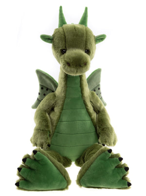 Deck Bearhouse By Charlie Bears Green Plush Large Toy Dragon