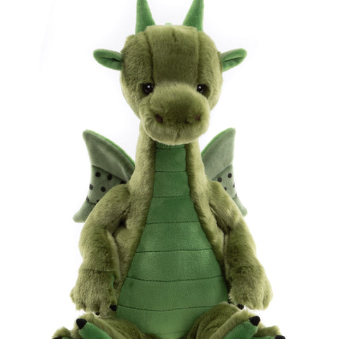 Deck Bearhouse By Charlie Bears Green Plush Large Toy Dragon