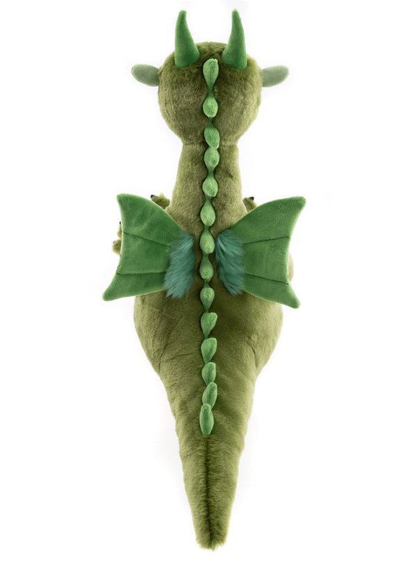 Deck Bearhouse By Charlie Bears Green Plush Large Toy Dragon