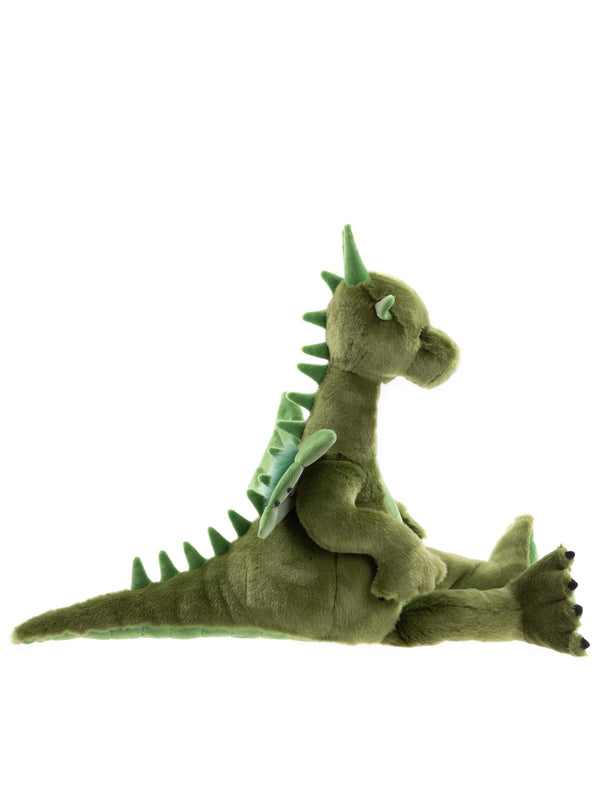 Deck Bearhouse By Charlie Bears Green Plush Large Toy Dragon