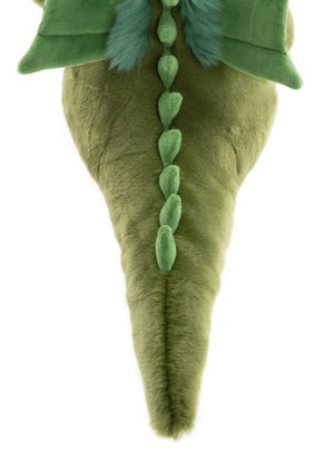 Deck Bearhouse By Charlie Bears Green Plush Large Toy Dragon