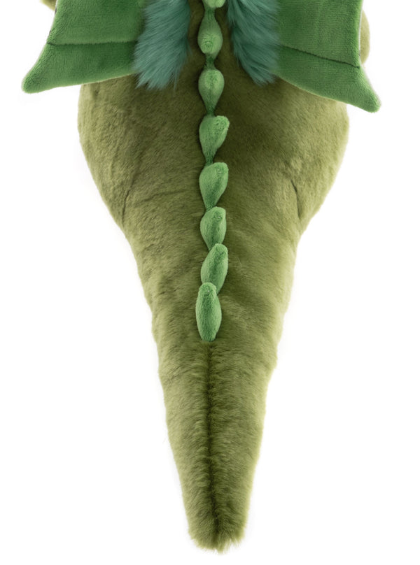 Deck Bearhouse By Charlie Bears Green Plush Large Toy Dragon